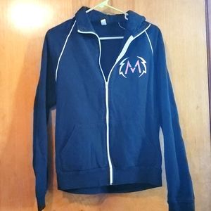 Maroon 5 zip up sweatshirt
